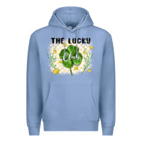 Colony Blue the lucky club Premium Hoodie - MaliasSmallBusiness