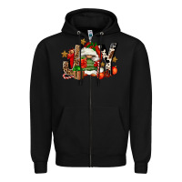 Black joy gnomes Zipper Hoodie - FaDigitalArtStudio