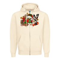 Sandshell joy gnomes Zipper Hoodie - FaDigitalArtStudio