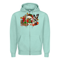 Seafoam joy gnomes Zipper Hoodie - FaDigitalArtStudio