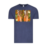 Vintage Denim fall brushstrokes Vintage Tee - BarkalooDesign