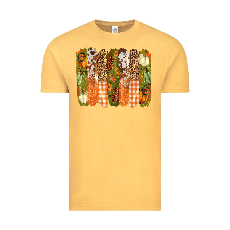 Fall Brushstrokes Vintage Tee by BarkalooDesign | Teevron