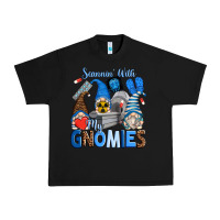 Black scannin' with my gnomies Urban Heavy Tee - Zillion Design Studio