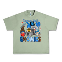 Oil Green scannin' with my gnomies Urban Heavy Tee - Zillion Design Studio