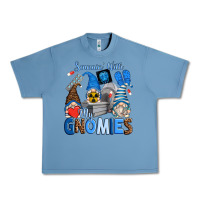 Pebble Blue scannin' with my gnomies Urban Heavy Tee - Zillion Design Studio