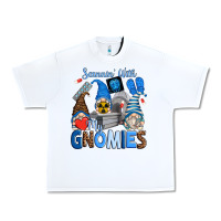 White scannin' with my gnomies Urban Heavy Tee - Zillion Design Studio