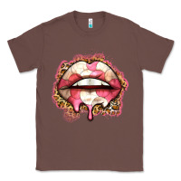 Chestnut volleyball lips Classic Tee - Zillion Design Studio