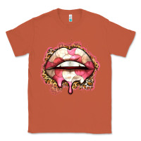 Copper volleyball lips Classic Tee - Zillion Design Studio