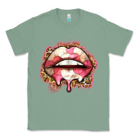 Sage volleyball lips Classic Tee - Zillion Design Studio