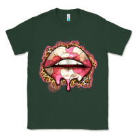 Sports Green volleyball lips Classic Tee - Zillion Design Studio