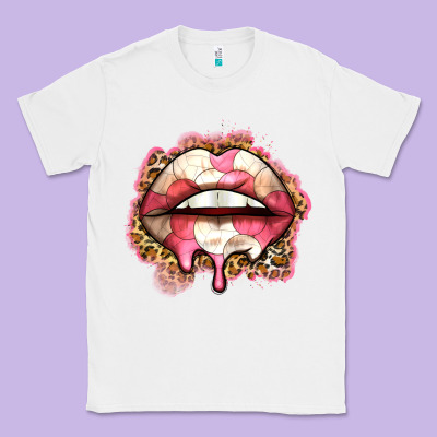 Volleyball Lips Classic Tee Designed By Zillion Design Studio