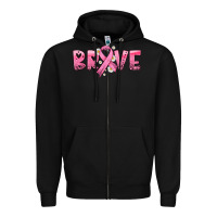Black brave with ribbon Zipper Hoodie - HRA Design Shop
