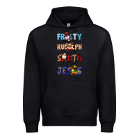 Black Dance Like Frosty Shine Like Rudolph Give Like Urban Hoodie - MaliasSmallBusiness