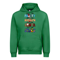 Emerald Dance Like Frosty Shine Like Rudolph Give Like Urban Hoodie - MaliasSmallBusiness