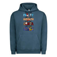 Pigment Midnight Navy Dance Like Frosty Shine Like Rudolph Give Like Urban Hoodie - MaliasSmallBusiness