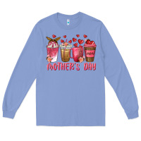 Colony Blue mothers day coffee cups Long Sleeve Tee - texasbilliewilder