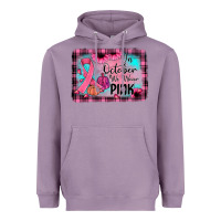 Lavender in october we wear pink Heavyweight Hoodie - JahusDesignShop
