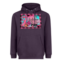 Plum in october we wear pink Heavyweight Hoodie - JahusDesignShop