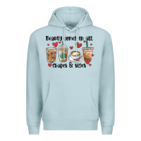 Blue Mist beauty comes in all shapes and sizes coffee Premium Hoodie - MaliasSmallBusiness