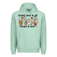 Seafoam beauty comes in all shapes and sizes coffee Premium Hoodie - MaliasSmallBusiness