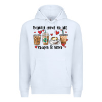 White beauty comes in all shapes and sizes coffee Premium Hoodie - MaliasSmallBusiness