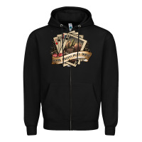 Black look pretty play dirty Zipper Hoodie - SublimationCraftShop