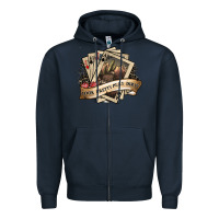 Navy look pretty play dirty Zipper Hoodie - SublimationCraftShop