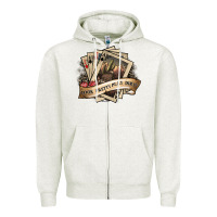 Oatmeal Heather look pretty play dirty Zipper Hoodie - SublimationCraftShop