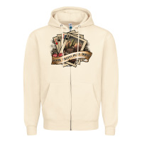 Sandshell look pretty play dirty Zipper Hoodie - SublimationCraftShop