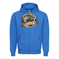 True Royal look pretty play dirty Zipper Hoodie - SublimationCraftShop