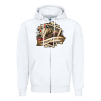 Look Pretty Play Dirty Zipper Hoodie | Teevron