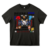 Asphalt baseball mom Heavy Core Tee - CowhideDigitalArt