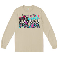 Mushroom moto mom Long Sleeve Tee - texasbilliewilder