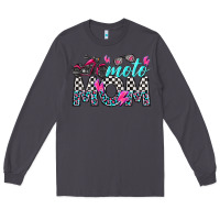 Smoke moto mom Long Sleeve Tee - texasbilliewilder