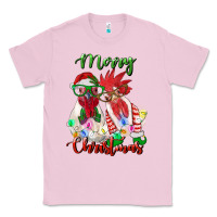 Bubblegum Pink christmas roosters Classic Tee - RanaPortraitStore
