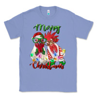 Colony Blue christmas roosters Classic Tee - RanaPortraitStore