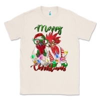 Christmas Roosters Classic Tee | Teevron