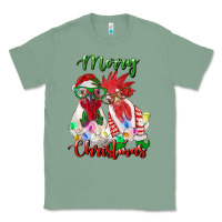 Sage christmas roosters Classic Tee - RanaPortraitStore