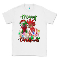 White christmas roosters Classic Tee - RanaPortraitStore