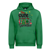 Emerald too cute to wear ugly  christmas Urban Hoodie - MaliasSmallBusiness