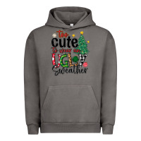 Pigment Tornado too cute to wear ugly  christmas Urban Hoodie - MaliasSmallBusiness