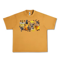 Peanut Butter monkey coffee cups Urban Heavy Tee - texasbilliewilder