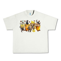 Pistachio monkey coffee cups Urban Heavy Tee - texasbilliewilder