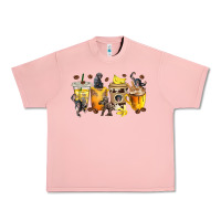 Salmon monkey coffee cups Urban Heavy Tee - texasbilliewilder