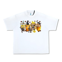 White monkey coffee cups Urban Heavy Tee - texasbilliewilder