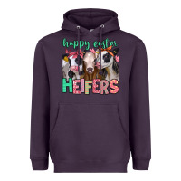Plum happy easter heifers Heavyweight Hoodie - Jasminsmagicworld