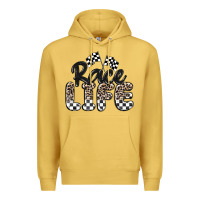 Antique Gold race life Premium Hoodie - MaliasSmallBusiness