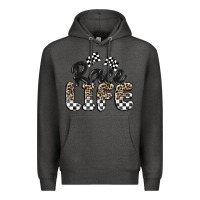 Charcoal Heather race life Premium Hoodie - MaliasSmallBusiness