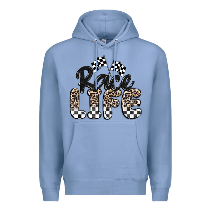Race Life Premium Hoodie by MaliasSmallBusiness | Teevron