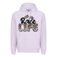 Lilac race life Premium Hoodie - MaliasSmallBusiness